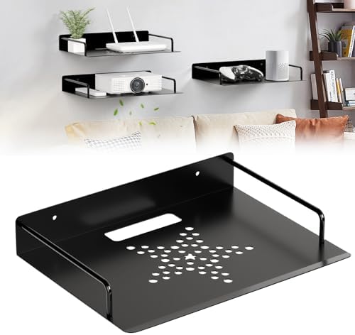 Projector Shelf with Cable Management and Ventilation