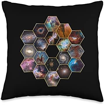 James Webb Space Telescope Throw Pillow