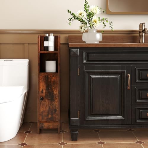 Tangkula Small Bathroom Storage Cabinet