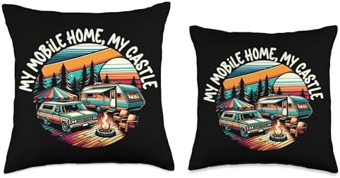 Mobile Home Throw Pillow for Motorhome Trailers 1