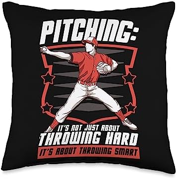 Pitchers Pitching Coaches Throw Pillow 16x16 Multicolor