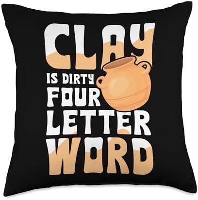Pottery Clay Pitcher Craft Throw Pillow 18x18 Multicolor