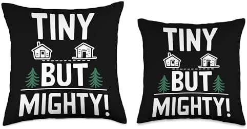 Rolling Tiny House Throw Pillow Decor