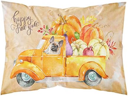 Carolines Treasures Fall Harvest Fawn French Bulldog Pillowcase Standard