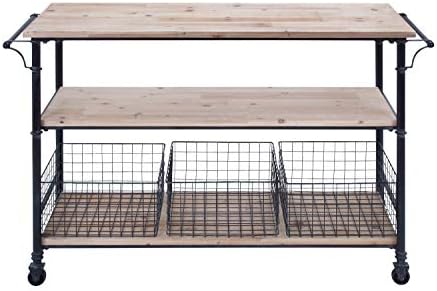 Deco 79 Industrial Storage Unit with Shelves and Drawers