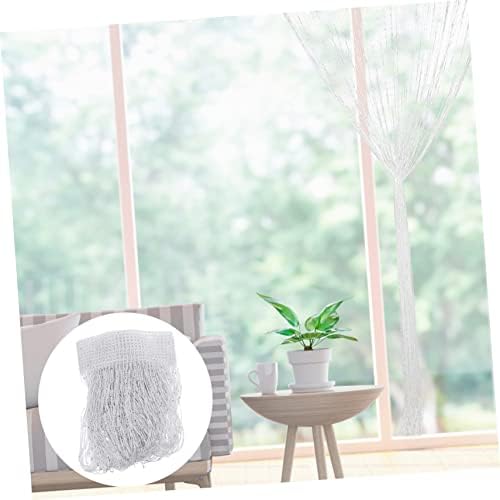 2pcs String Curtain Room Divider Elegant Tassel Door Curtain for Home Decor