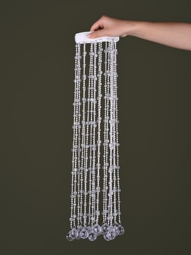 Crystal Beaded Curtain 236 x 393 Inches 19 Strands Acrylic Door Divider