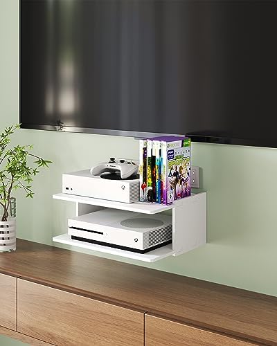 Floating Under TV Game Shelf Stand for Xbox Series SX