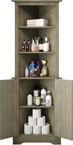 4 Ever Winner Tall Corner Cabinet with Doors