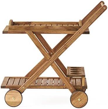 YLIEHS Versatile Mobile Bar Cart for Easy Entertaining