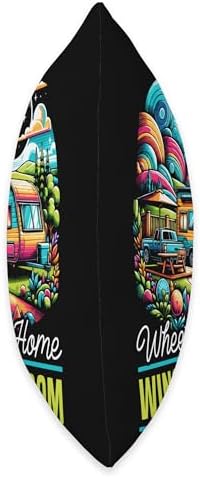 Mobile Home Decor Throw Pillow for Motorhome Trailers