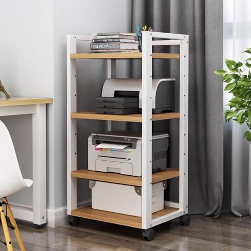 47 Inch 6 Tier Corner Shelf Adjustable Audio Visual Stand