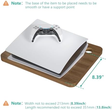 WALI Floating TV Shelf Wood 22lbs Heavy Duty Mount