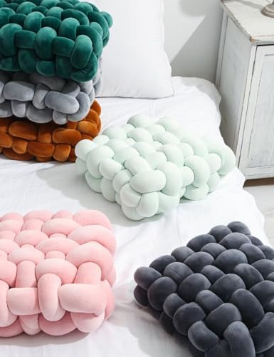 BEIIELA Knot Pillow for Meditation and Comfort