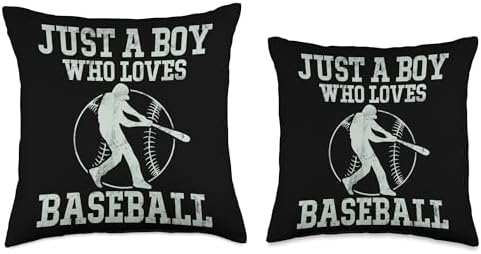 Funny Baseball Pitcher Throw Pillow for Fans