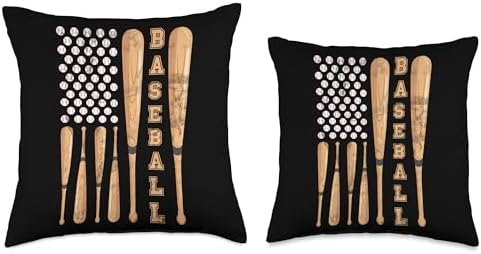 Baseball Pitcher Throw Pillow for Fans and Players