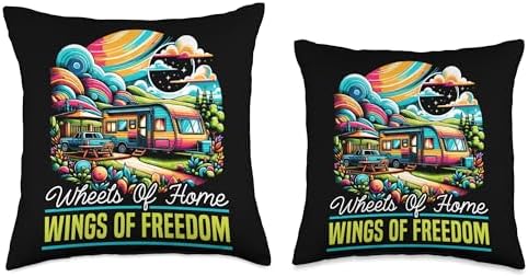 Mobile Home Decor Throw Pillow for Motorhome Trailers