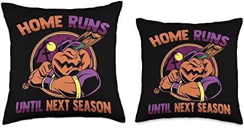 Cool Pitcher Halloween Throw Pillow