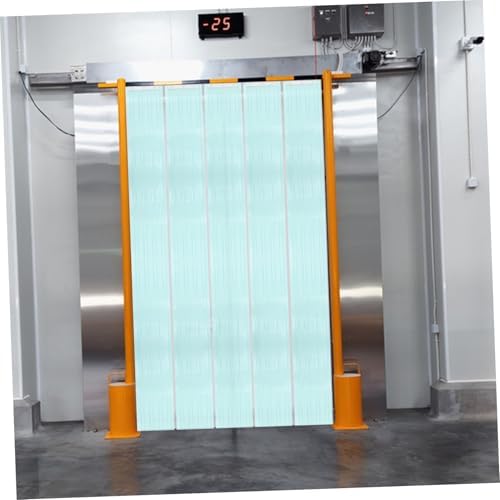 1set Transparent PVC Door Curtain for Home and Commercial Use