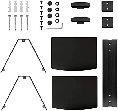 Suptek Speaker Mount with 2 Shelves Black CS202