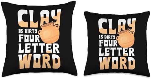 Pottery Clay Pitcher Craft Throw Pillow 18x18 Multicolor