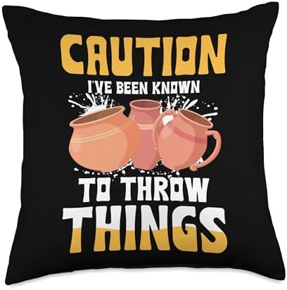 Pottery Clay Ceramics Clay Pitcher Craft Throw Pillow