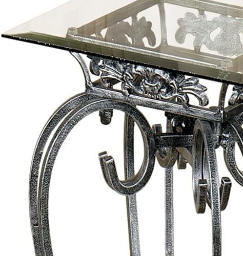 Touch of Class Chalcedony Scroll Pedestal Table
