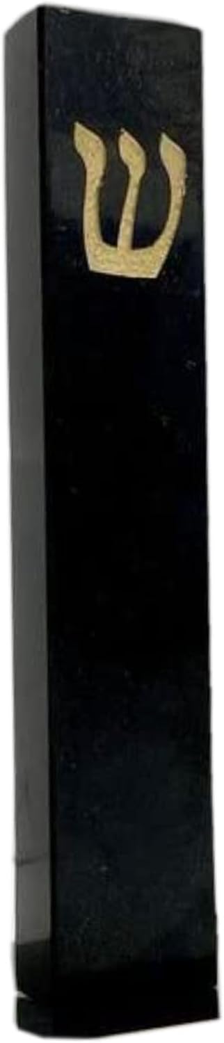 AS Mezuzah Case with Engraved Shin Design