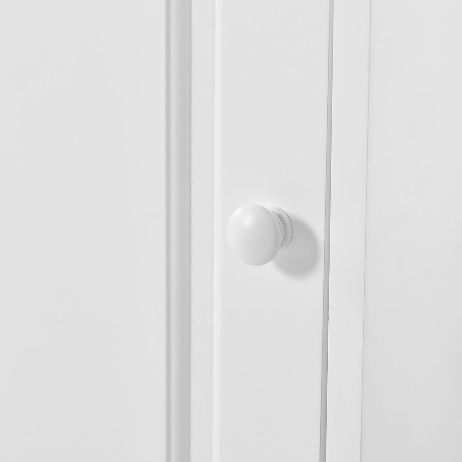 669 Inch Tall Corner Bathroom Cabinet with Doors