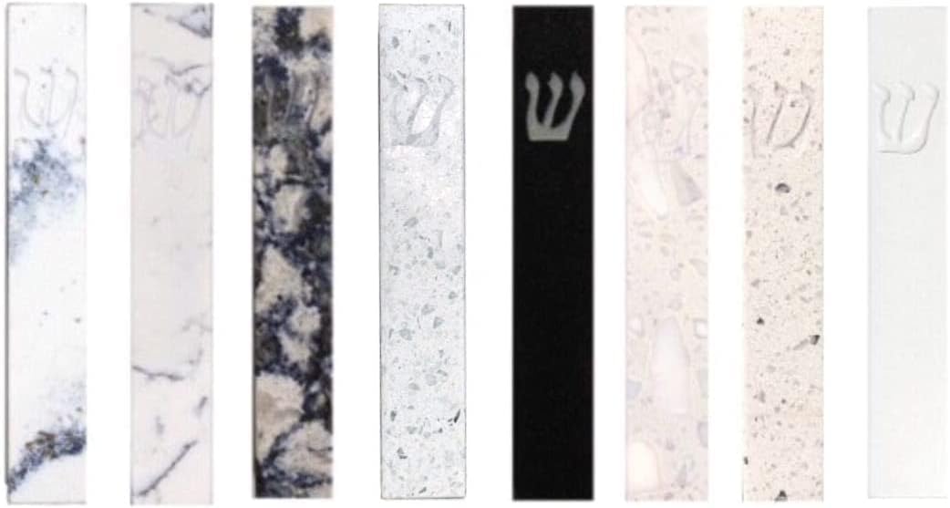 AS Mezuzah Case with Engraved Shin Design
