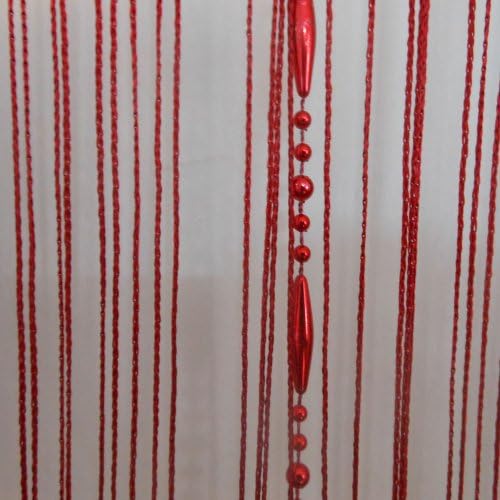 Tangpan Dew Drop Beaded Door Curtain Divider Wine