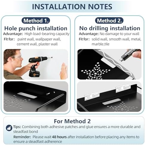Projector Shelf with Cable Management and Ventilation