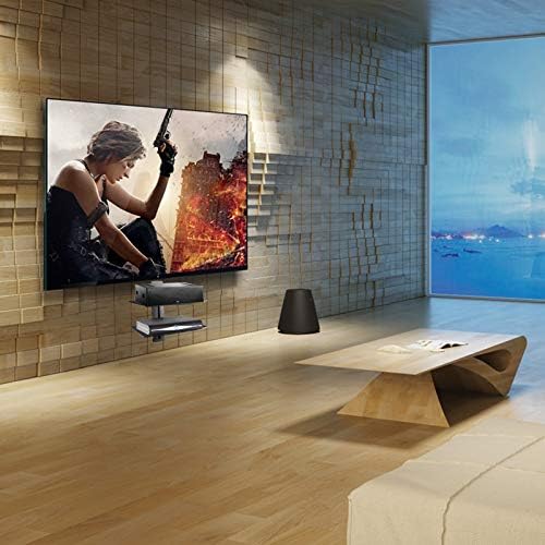 Suptek Speaker Mount with 2 Shelves Black CS202