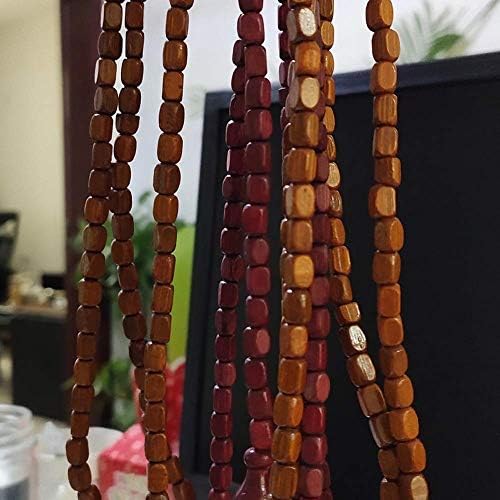 OKUOKA Wood Beaded Curtain for Room Dividers