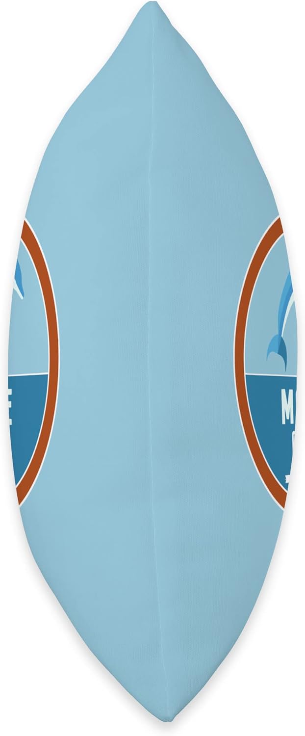 Mobile Alabama Beach Dolphin Throw Pillow