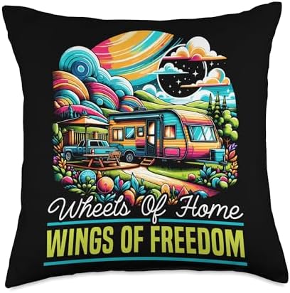 Mobile Home Decor Throw Pillow for Motorhome Trailers