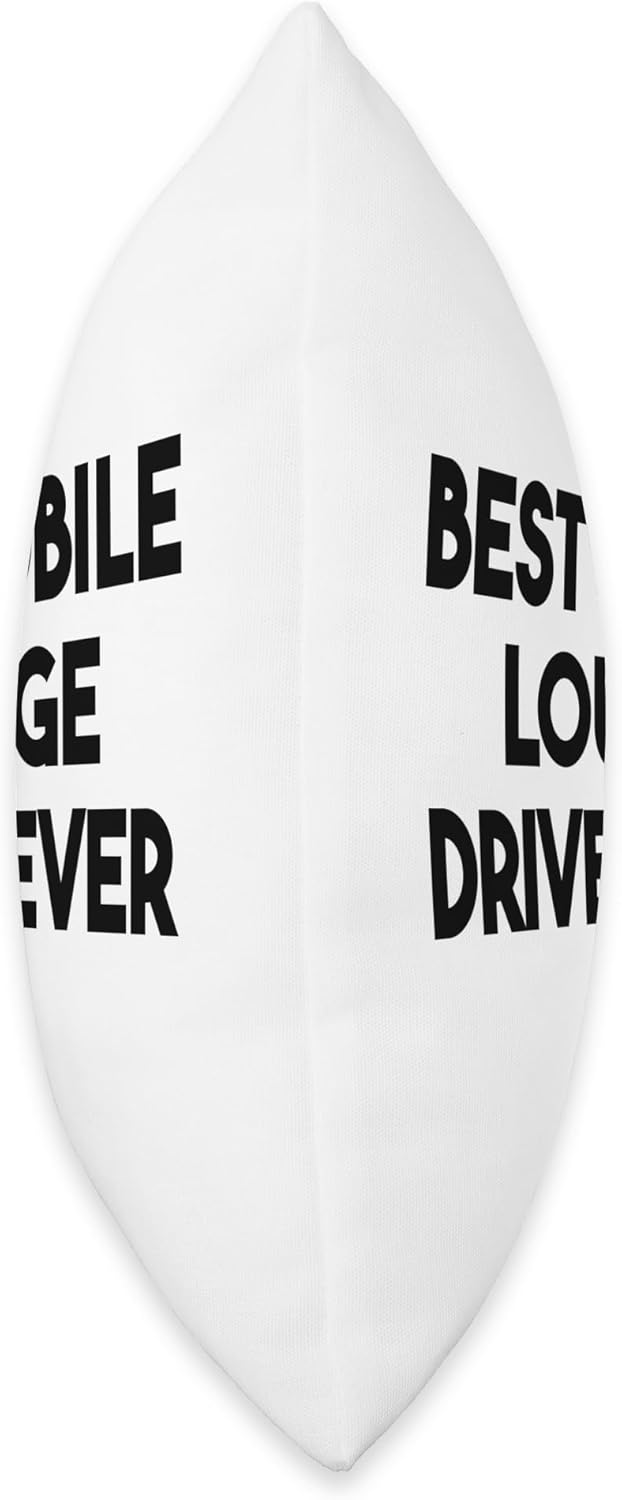 Best Mobile Lounge Driver Ever Throw Pillow 1