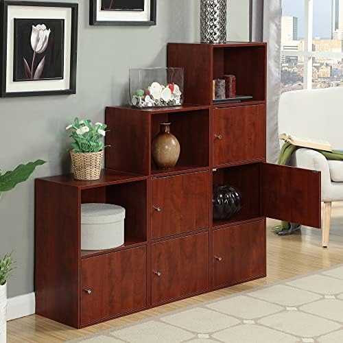 Convenience Concepts Xtra Storage 2-Door Cabinet Cherry