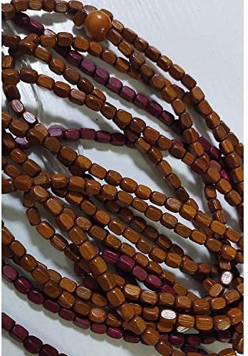 OKUOKA Wood Beaded Curtain for Room Dividers