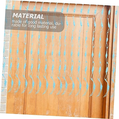 STOBAZA 10pcs Handmade Woven Curtain Ornaments for Doorways Decorative Partition Curtains for Home and Party Decor