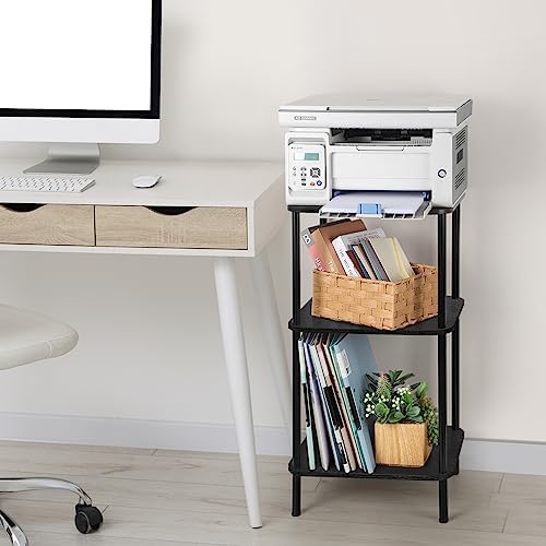 BTY 3 Tier Tall Side Table for Small Spaces