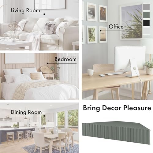 247 Shop at Home Floating TV Console Table 47 Inch Sage Green