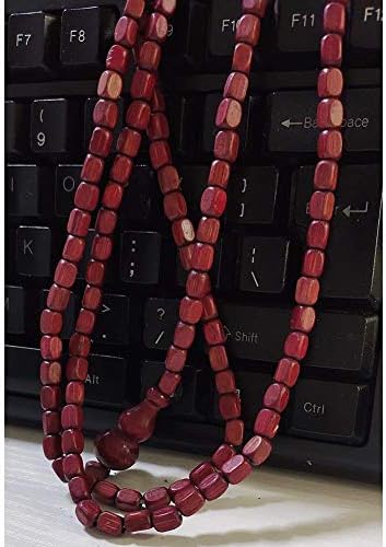 OKUOKA Wood Beaded Curtain for Room Dividers