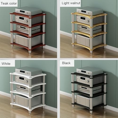 Nordivo 2 3 4 Tier AV Media Stand Component Cabinet