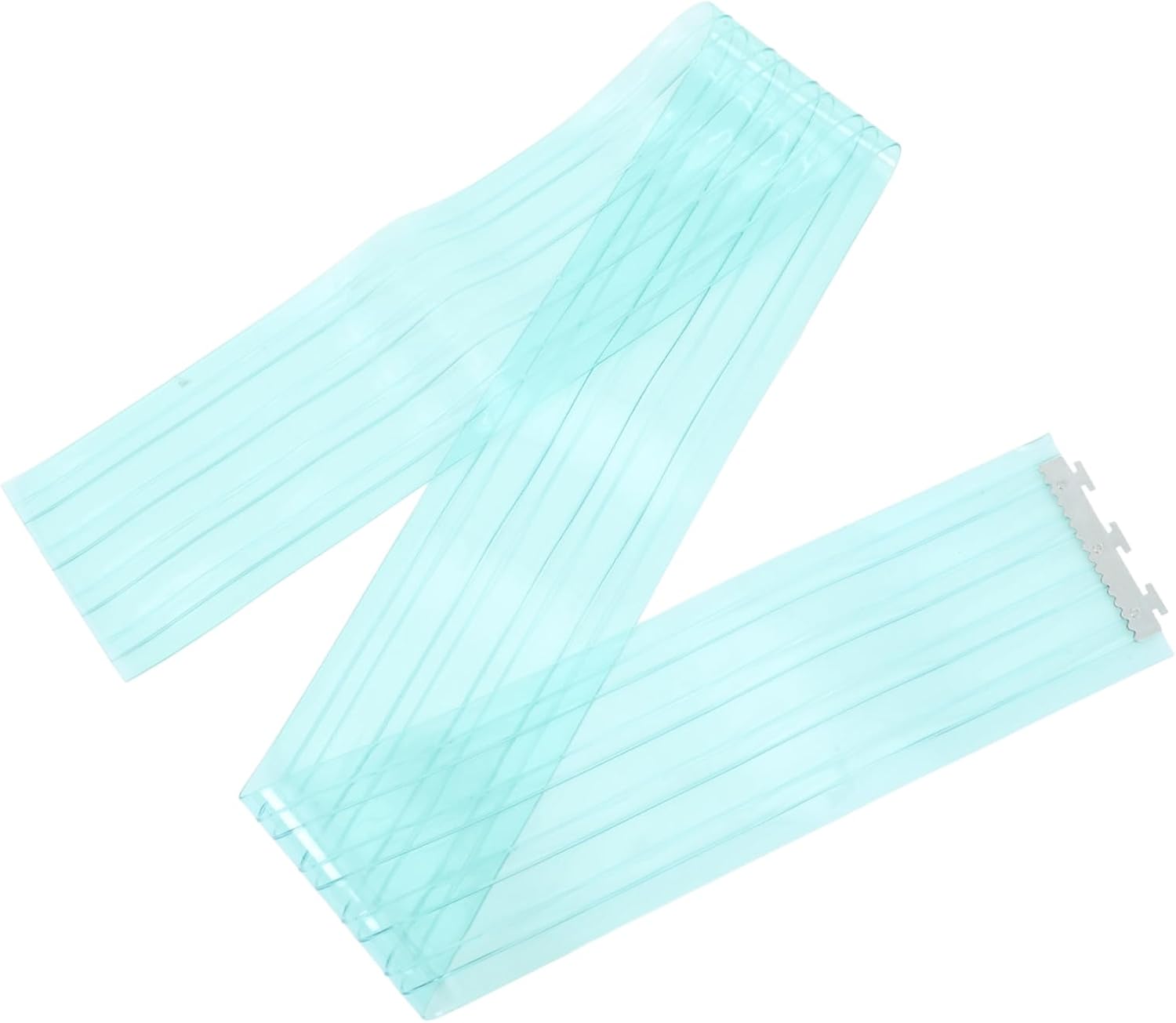1set Transparent PVC Door Curtain for Home and Commercial Use