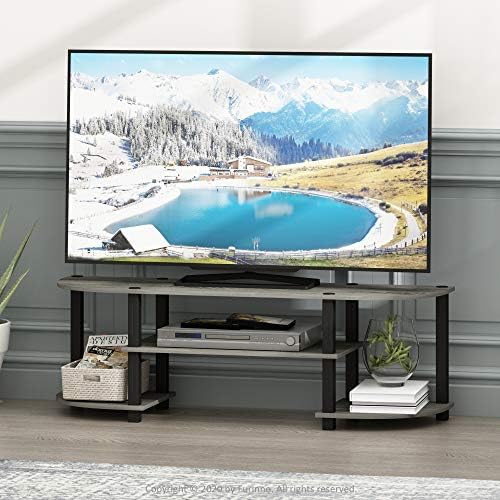 Furinno Turn-S-Tube Wide 2-Tier TV Stand