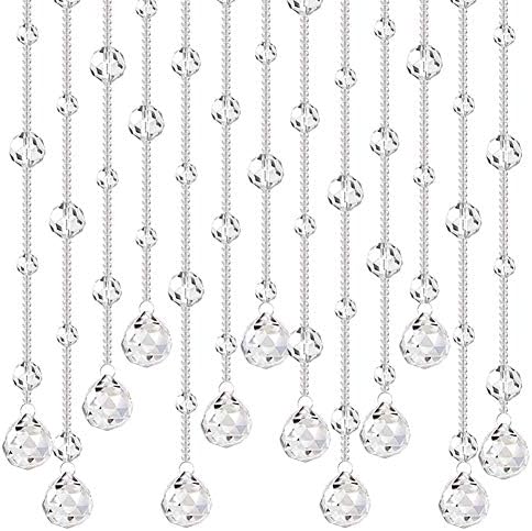 Crystal Beaded Door Curtain with 20 Strands - 3 Colors 70x150cm