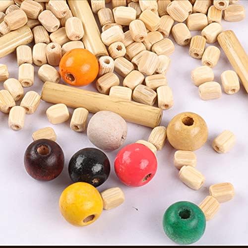 Wood Beaded Curtains for Doorway and Room Dividers