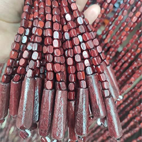 Natural Bamboo Beaded Curtain for Room Divider