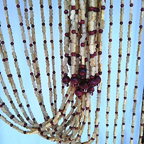 31 35 Strands Wooden Beaded Door Curtain